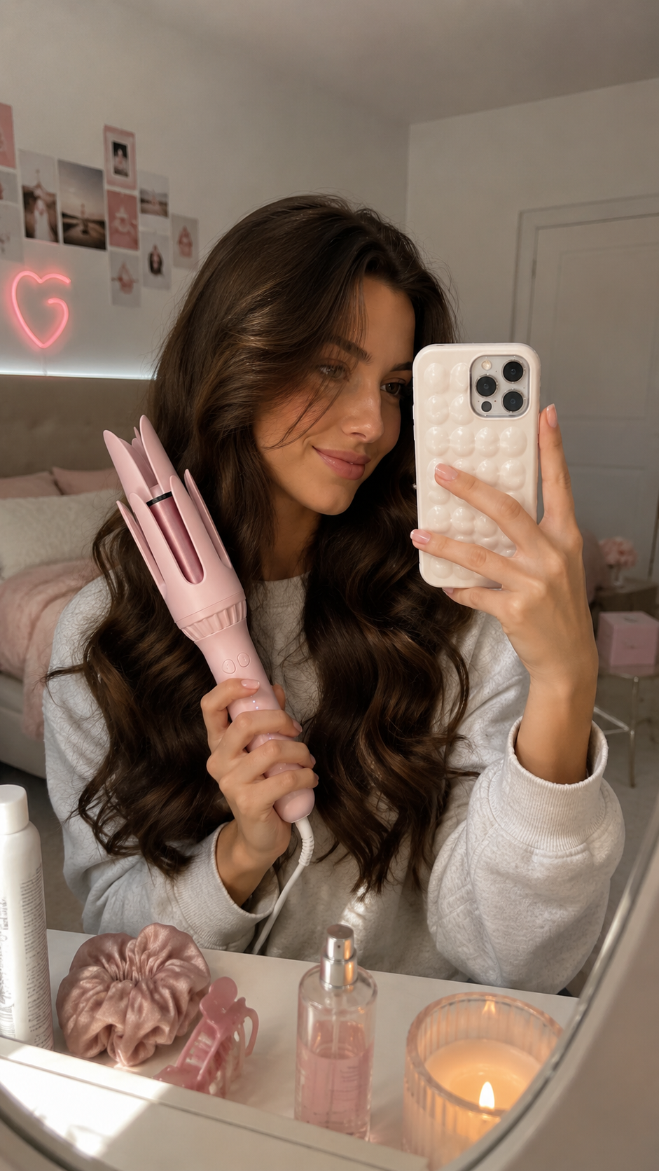 soft glam curls ✨